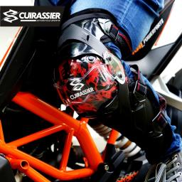 Cuirassier protetor de joelho para motocicleta, joelheira e cotoveleira protetoras couraça de proteção para motocicleta off road mx, motocross, proteção para cotovelo de corrida - Image 2