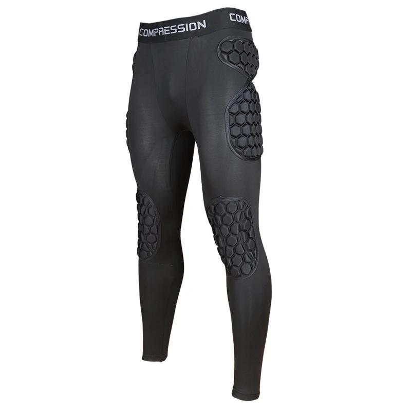 Calça de treino goleiro masculino, futebol americano Rugby, jaqueta de futebol, treino fitness, guarda de joelho, 2024 - Image 1
