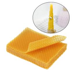 Folhas de cera de abelha para artesanato, 10 peças, faça você mesmo, criador de velas de mel, colmeia, folhas de fundação de apicultura - Image 4