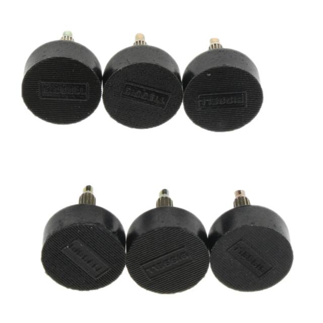 Kit de 6 Placas de Salto Rígido para Sapatos de Salto Alto - Substituição e Reparação em 9 Tamanhos disponíveis