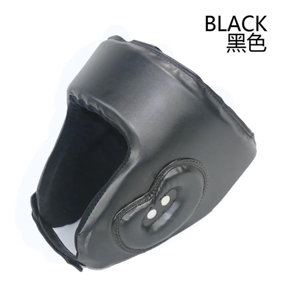 Hotsale mma capacete de boxe livre sparring chapelaria para adultos das mulheres dos homens medo luta formação protetor de cabeça crianças proteção facial - Image 1