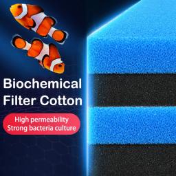 Filtro De Aquário De Esponja De Algodão, Espuma Preta, 25 PPI, Decoração Bioquímica, Tanque De Peixes, Acessórios Da Lagoa, Poro Médio - Image 3