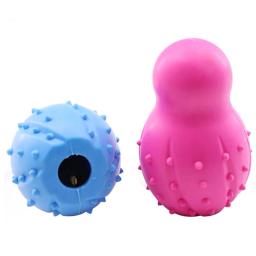 Cães mastigar brinquedos bolas de borracha forma cão interativo molar dentes brinquedo limpo mordida resistente filhote de cachorro brinquedo de limpeza escova de dentes para animais de estimação fornecimento - Image 3