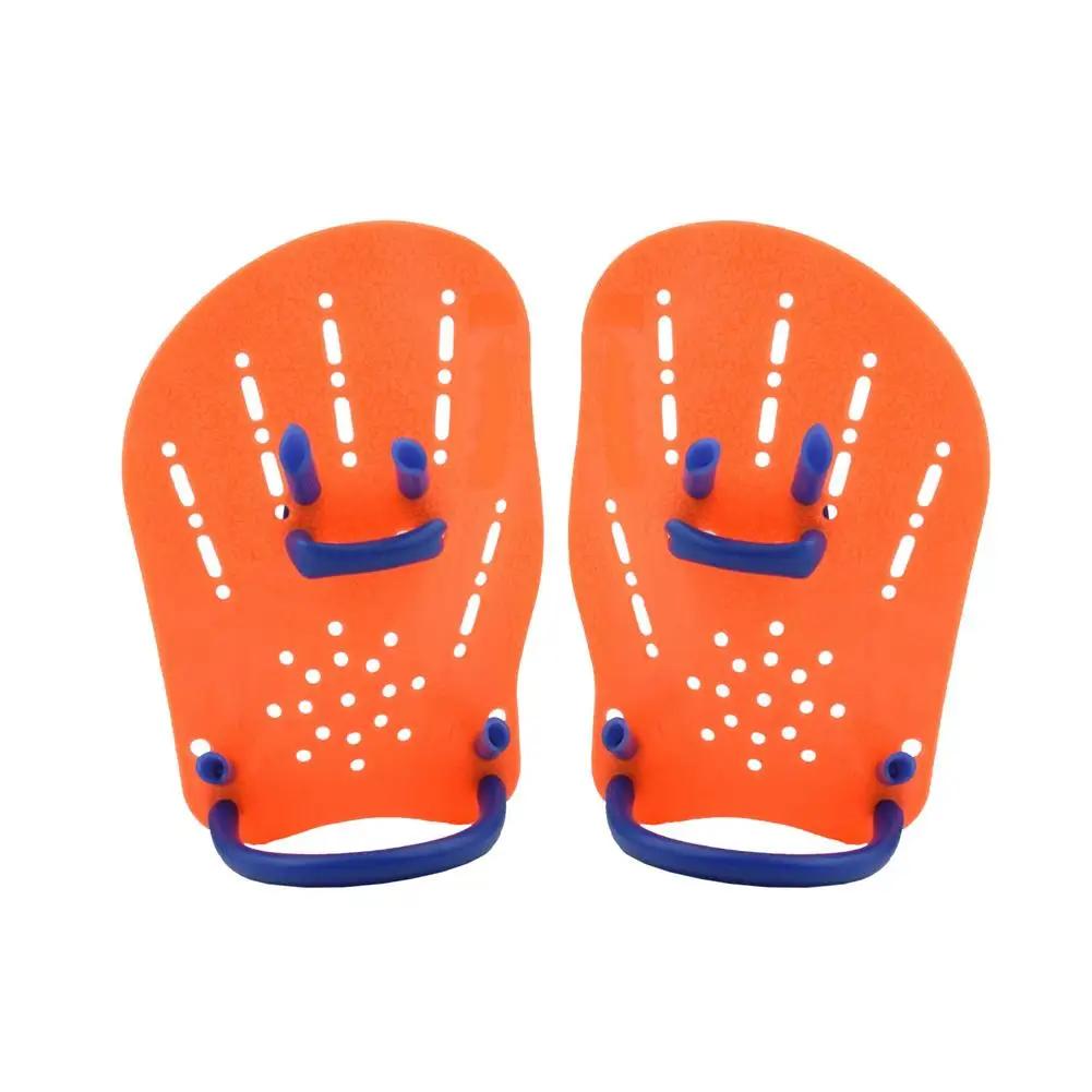 Profissional de natação mão pás fin resistente à água paddle webbed mergulho luvas ajustáveis para o treinamento aquático atualizar - Image 1