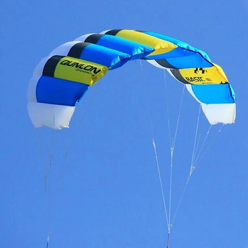 Papagaios de linha dupla para adultos, esportes do arco-íris voadores, Kite Stunt Beach, Kitesurf ao ar livre, Power Parachute, Cerf, diversão, frete grátis - Image 1