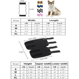 Ataduras para cães de estimação, correias de proteção para os joelhos, perna de cachorro, bandagem para articulações, cão, suprimentos médicos, acessórios para cães, 1 conjunto - Image 6