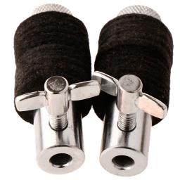Suporte hi-chapéu de metal para bateria, 2 peças, pesado, prateleira de embreagem para bateria e tambor, braçadeira, peças de acessórios de percussão - Image 4