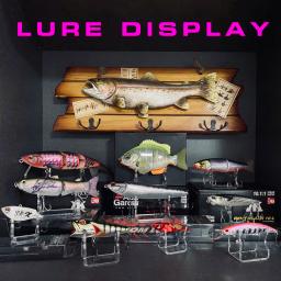 Pesca Isca Acrílico Display Stand, Prateleira Rack, Suporte, Suporte, Armazenamento, Decoração - Image 1