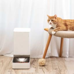 Xiaomi mijia inteligente automático dispensador de alimentos para animais estimação tigela controle app ligação inteligente para cães gatos alimentação - Image 5