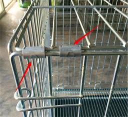 Gaiola de segurança para cães e gatos, 300 peças, equipamento para gaiolas de animais, codorna, pássaro, instalação, aves domésticas - Image 5