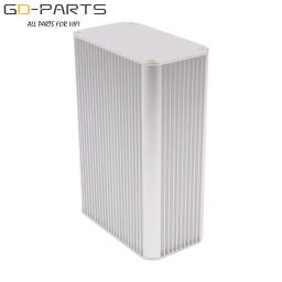 Caixa amplificadora de alumínio, 118x80x45mm, alta fidelidade, caixa de áudio, faça você mesmo, preto e prata - Image 6