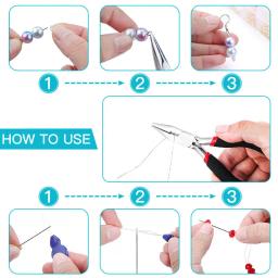 Jóias Fazendo Kit Suprimentos, Ferramentas Jóias, Fios De Cobre, Tópico, Descobertas Jóias para Reparação de Jóias e Beading - Image 5