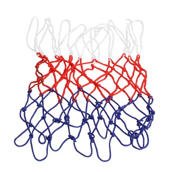 Rede de Basquete Tri-Color Vermelha, Branca e Azul para Todas as Condições Meteorológicas