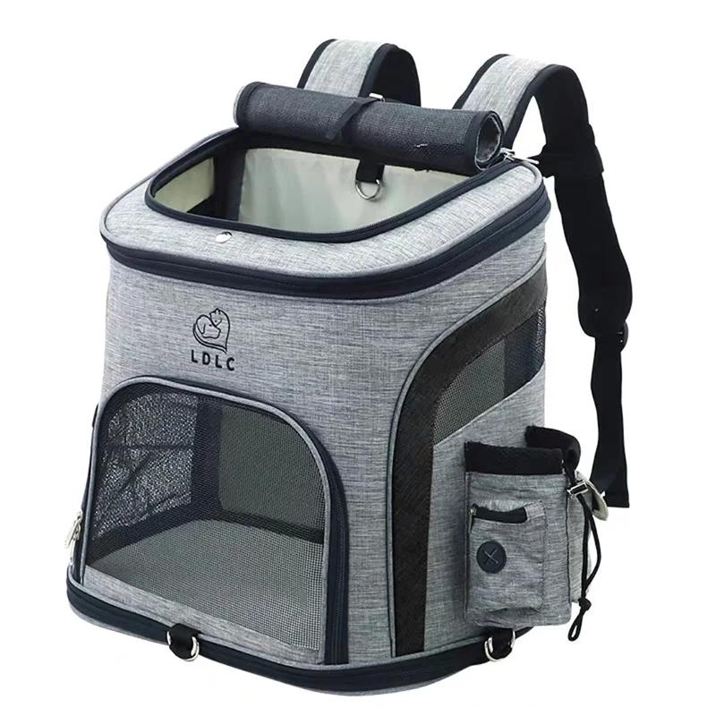 Mochila para viagem de animais de estimação, esportiva, portátil, dobrável, respirável, cattery, pet, mochila, cães, gatos, brinquedos - Image 1