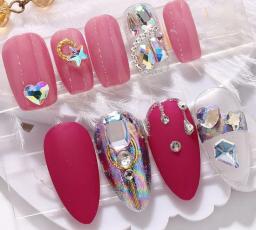 Olho do cavalo Strass em forma para 3D Nail Art, diamante Flat Bottom, Glitter Glass, decoração de cristal, qualidade superior - Image 5
