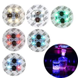 Mini descanso para copo da garrafa de led, adesivos leves para garrafa de bebidas, decoração para festival, boate e festas, decoração de vaso, peças - Image 3