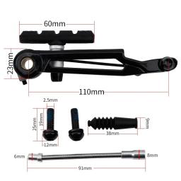 Litepro 415 bicicleta dobrável v pinça de freio 110mm ultraleve liga alumínio freio braço longo 451 rodado freio - Image 3