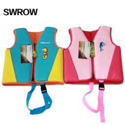 Coletes salva-vidas de neoprene para bebê, colete salva-vidas infantil, esportes aquáticos, natação, colete salva-vidas, menino e menina poça - Image 1