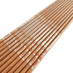 Arco longbow com flechas de arco arco auricular, flechas de pesca com pena de peru trandirecional recurva arco longbow caça 6 peças 400 500 30 32 tamanhos - Image 6