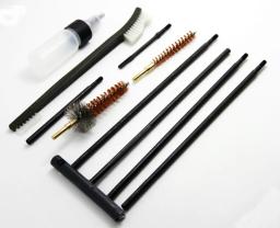 10 pçs a.22cal 5.56mm kit de limpeza de arma universal butt stock kits de limpeza kit de ferramentas de escova de náilon - Image 4