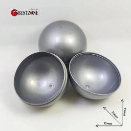 50 pçs/lote diâmetro 75mm 3'polegadas cápsulas plásticas vazias coloridas bolas de brinquedo para máquina de venda automática ou presente das crianças forte e bonito - Image 4