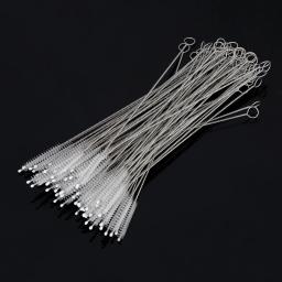 Kit Escova de limpeza para Palha, Tubo De Nylon, Aço Inoxidável, Escovas De Limpeza De Punho Longo, Limpador De Tubos, 10Pcs - Image 6