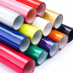 Ferro De Transferência De Calor De Vinil, Filme De Vestuário De DIY, Corte De Arte De Papel De Silhueta, 1 Rolo, 12 "x 5", 30cm x 150cm - Image 1