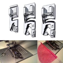 Chapinha para máquina de costura, para uso doméstico, 7307, 3mm, 4mm, 6mm, enrolado, acessórios para máquina de costura - Image 1