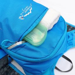 Outdoor esportes ultra-leve mochila 16L, corrida, hidratação, caminhadas, ciclismo, com bolsa de água 2L - Image 6