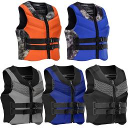 Colete salva-vidas para adulto neoprene, colete de segurança para natação, caiaque e surf, máximo de 110kg, para ambientes externos - Image 3