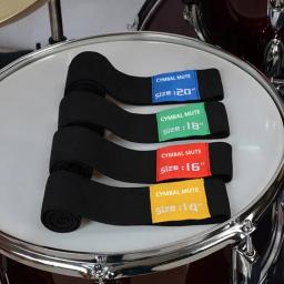 Hi-Hat Practice Silencer, Mute Circle Ring Drum Set, 14 em, 16 em, 18 em, 20 em - Image 4