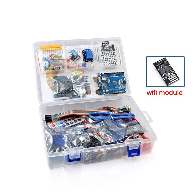 O mais completo Rfid Starter Kit para Arduino R3, versão atualizada, Learning Suite com Tutorial e Presente, Módulo WiFi, ESP8266 - Image 1
