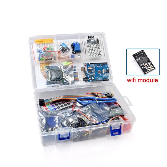 Rfid Starter Kit Completo para Arduino R3 com WiFi ESP8266, Tutorial Atualizado e Presente Inclusos