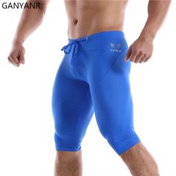 GANYANR-Meias De Corrida Para Homens, Leggings De Compressão, Roupa Esportiva De Ginástica, Basquete Sexy, Skins De Yoga, Shorts Esportivos, Treinamento, Corrida, Leggings Atléticas - Image 5