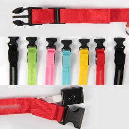 Coleira de segurança com carregador usb, com led, luminoso, para cães, animais de estimação, de nylon brilhante, para noite e segurança - Image 6