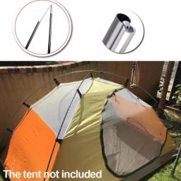Portátil Fibra De Vidro Tent Rod para Acampamento Ao Ar Livre, Tenda De reposição Acessórios, Pólos De Substituição, Pólo De Apoio, P8V5, 2 Pcs por Conjunto - Image 2