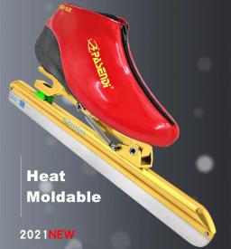 Pasendi calor moldável longo pista gelo clap patins inline velocidade skate sapatos termoplásticos homem mulher profissional sapatos de patinação no gelo - Image 1