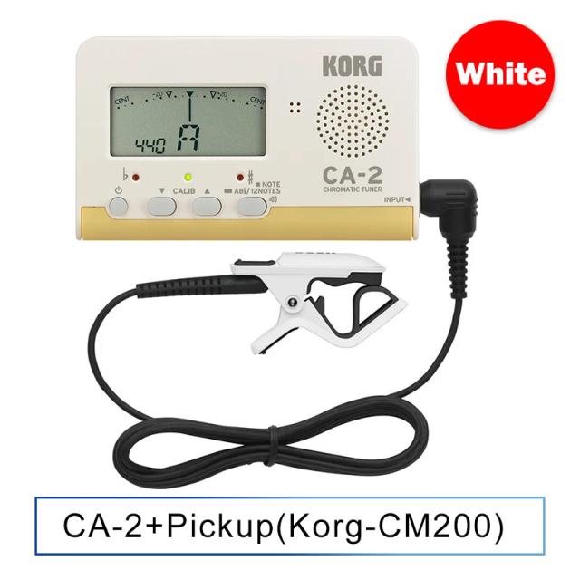 Sintonizador Cromático Automático KORG CA2 CA50 para Guitarra, Baixo, Saxofone, Violino e Flauta