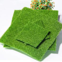 Esteira verde da grama artificial para a decoração, musgo, gramado, relvado, micro paisagem, DIY, assoalho, aquário, casamento, 15 cm, 30cm - Image 4