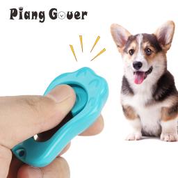 Brinquedo para treinamento de cachorro em forma de pata, 2 peças, clicker de brinquedo para treinamento de pets, treinamento de cachorro, trançar, clicker - Image 2