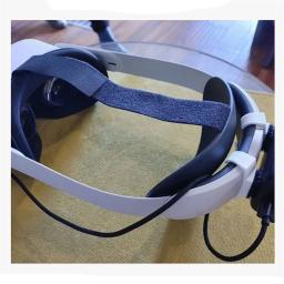 Suporte de armazenamento com banco de energia, 2 peças, impressão 3d, suporte de rack para oculus quest 2 elite vr, acessórios de headset com faixa para cabeça - Image 2