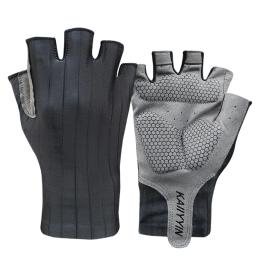 Novo pro aero equipe de bicicleta luvas ciclismo meio dedo ao ar livre bicicleta estrada esporte luvas das mulheres dos homens guantes ciclismo - Image 3