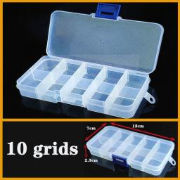 Caixa De Plástico Transparente Parafuso Compartimento Caixa De Jóias Brinco Display Case Recipiente Limpar Terminal Organizador Ferramenta Caixas De armazenamento - Image 3