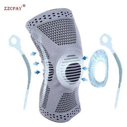 Joelheiras esportivas ortopédicas, suporte de joelheiras para basquete, vôlei e outros esportes, equipamento tático para machucados, 2021 - Image 2