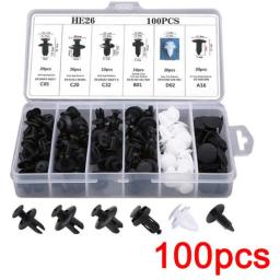 Auto Fastener Clip para carro, Retainer Guarnição Clipes Painel, Buick LaCrosse, Verano GS, Regal Excelle, Acura MDX, RDX, TSX, ZDX, RL, 100 pcs - Image 2