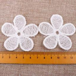 10 lâminas de fita de renda padrão floral para decoração, projeto floral e artesanato acessórios de vestuário decoração de 5.7cm - Image 4