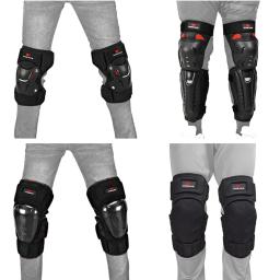 WOSAWE Motocicleta Joelheiras Protetor Motocross Snowboard Skate Ski Roller Hockey Suporte Proteção Esportiva MTB Joelheira Set - Image 3