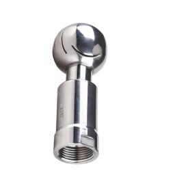 Bsp1/2 "-2" Polegada ss304 inoxidável giratório spray bola sanitária fêmea linha cip tanque cabeça de limpeza cobertura de 360 graus lavagem fittin - Image 1