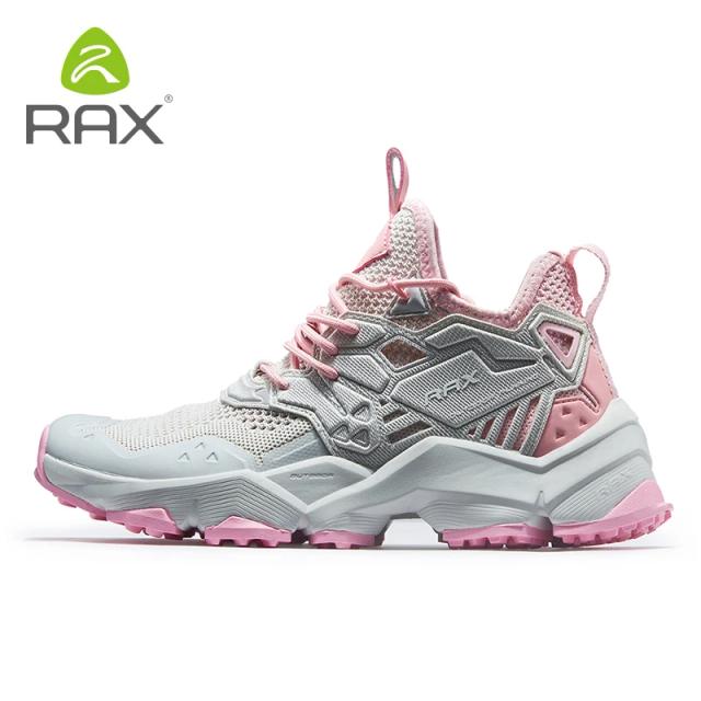 RAX Tênis Esportivo Masculino e Feminino Leve Respirável Malha de Ar Antiderrapante Borracha Natural