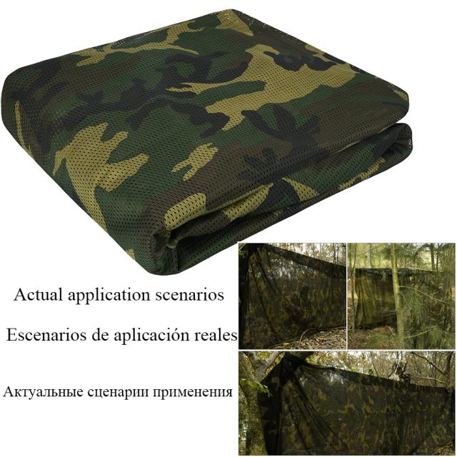 Tela Camuflada de 59" para Caçadas e Decoração de Ambientes Externos, Ideal para Acampamentos, Sombra e Festas